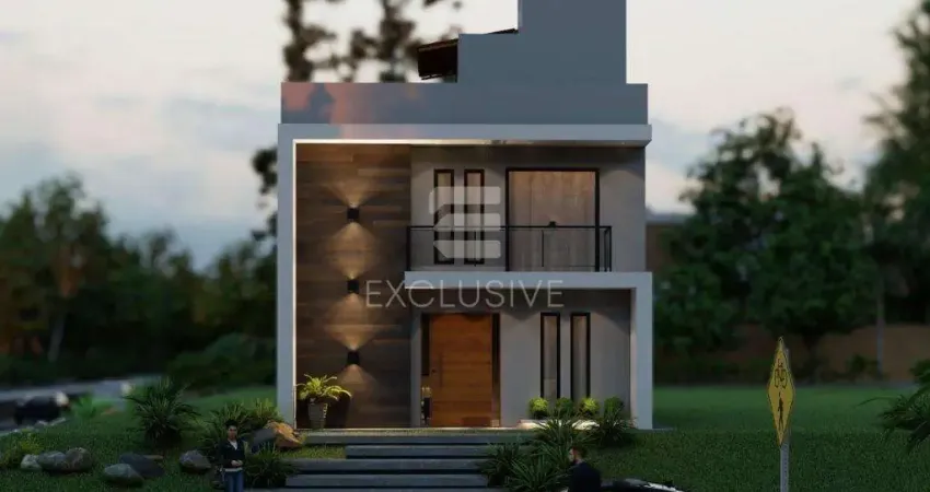 Casa em construção no Condomínio Vila Bella no Mirante Real