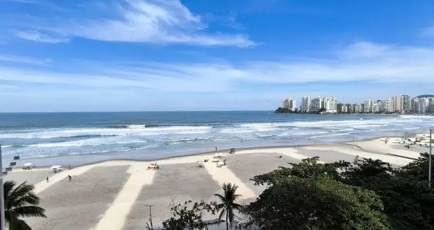 Apartamento frente mar Pitangueiras Guarujá locação anual
