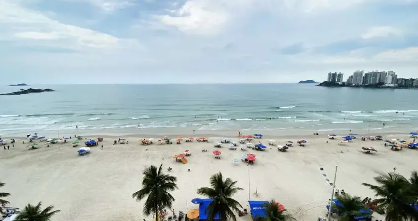 Apartamento vista total Pitangueiras Guaruja com 04 suítes