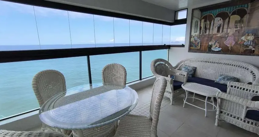Apartamento frente mar com 4 suítes Pitangueiras Guarujá