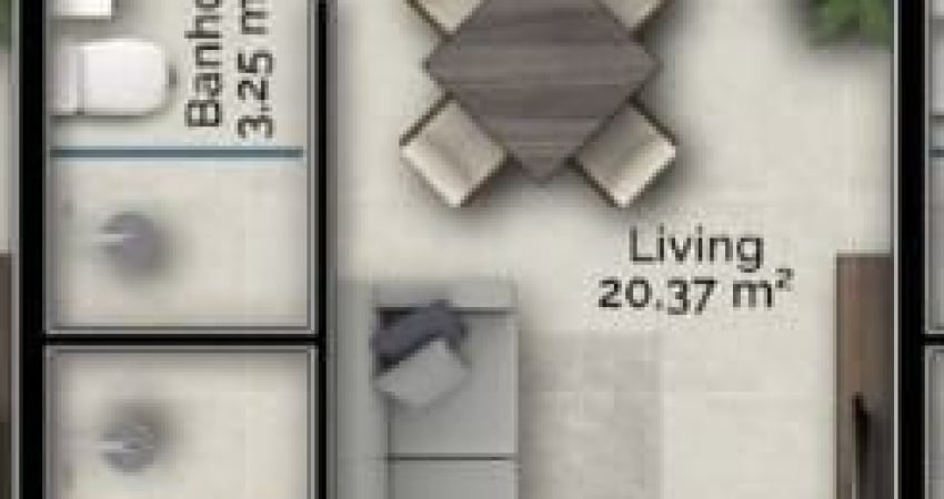 Para mora já em Tijucas. Casa com 2 dormitórios