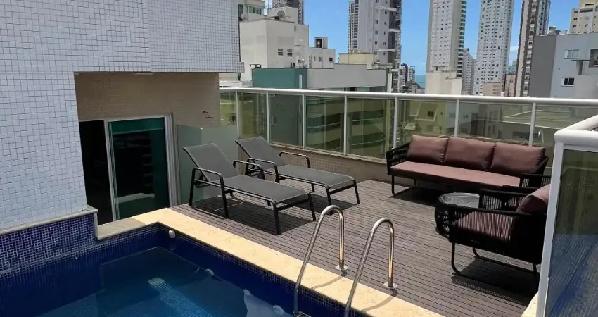 Linda Cobertura finamente mobiliada no cebtro de BC