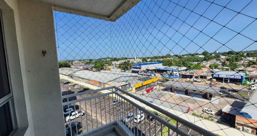 Cond.smile flores - apt 3qts semi mobiliado andar alto - locação