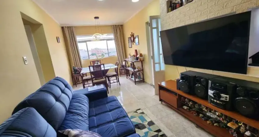 Apartamento à venda em santos, aparecida, com 2 quartos, 80m²