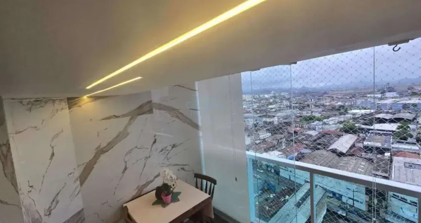 Apartamento à venda em santos, vila mathias, com 2 quartos, 60m²