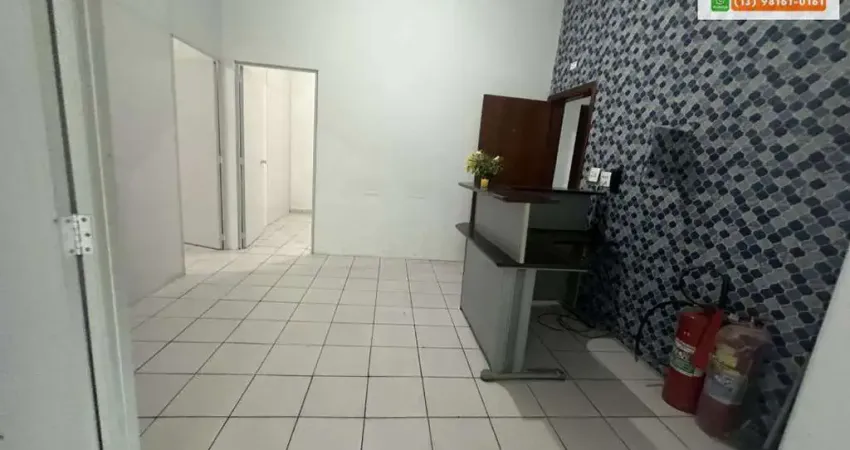 Sala comercial com 5 salas para alugar na Rua da Constituição, 541, Vila Mathias, Santos