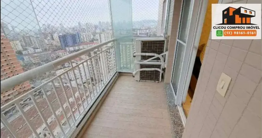 Apartamento com 2 quartos à venda na Rua Santos Dumont, 172, Estuário, Santos