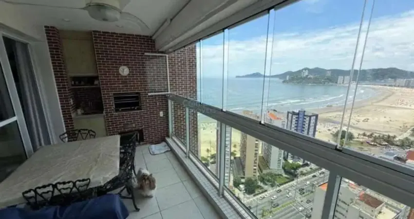 Apartamento de luxo à venda em Santos, José Menino, com 3 quartos, 100m²