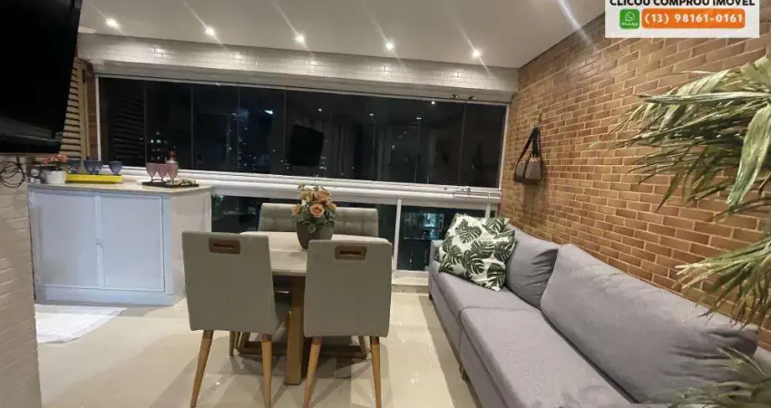 Apartamento com 2 quartos à venda na Rua Doutor Egydio Martins, Ponta da Praia, Santos