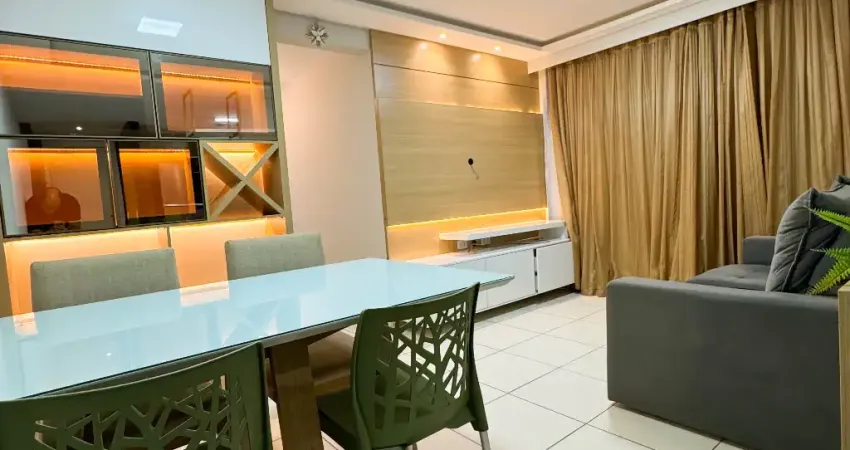 Apartamento mobiliado em Lagoa Nova - 81 m² e 03 quartos
