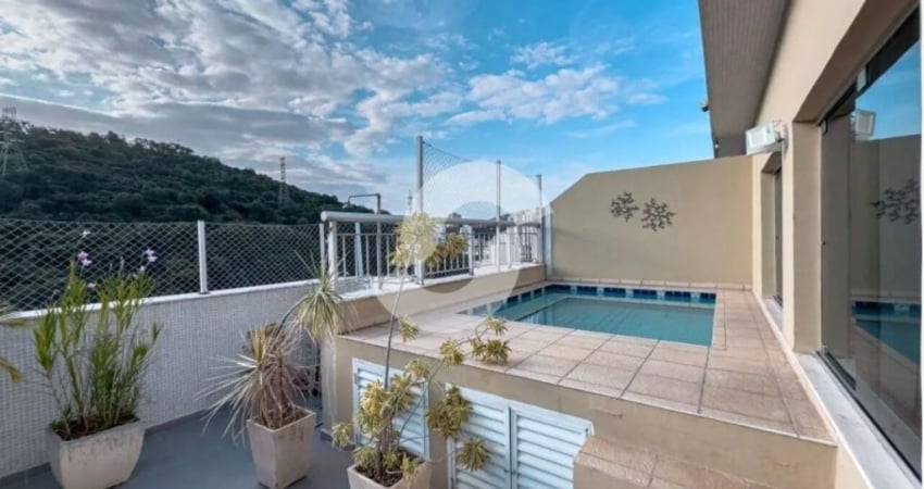 Excelente cobertura 3 quartos 170m2, 2 vagas em Icaraí