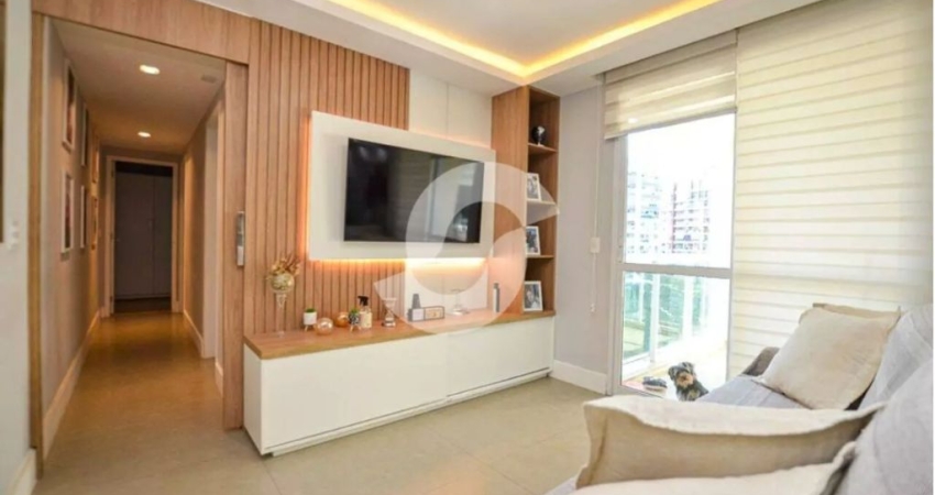 Apartamento com 3 dormitórios à venda, 92 m² por R$ 820.000,00 - Icaraí - Niterói/RJ