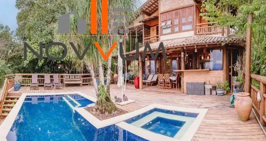 CASA COM 5 DORMITORIOS A VENDA, 794 M2 POR R$ 7.500.000,00 - PONTA DA SELA - ILHABELA/SP