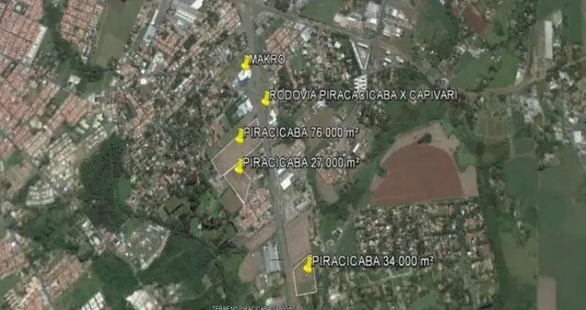 TERRENO A VENDA, 27230 M2 POR R$ 10.800.000 - JARDIM SANTA IGNES II - PIRACICABA/SP