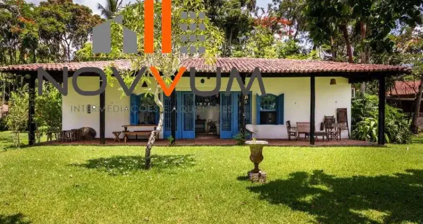 CASA COM 4 DORMITORIOS A VENDA, 7.735 M2 POR R$ 10.000.000,00 - ITAQUANDA - ILHABELA/SP