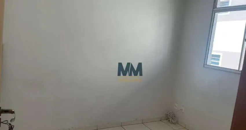 Apartamento com 2 dormitórios à venda, 40 m² por R$ 165.000 - Recreio dos Bandeirantes - Uberaba/MG
