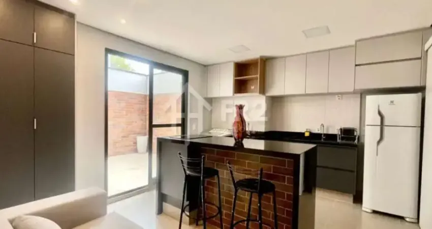 Blue house em campinas, studio já mobiliado com quintal no botafogo em campinas sp