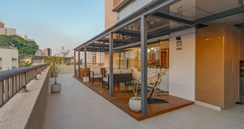 Apartamento garden para venda em jardim brasil com 3 quartos, sendo 3 suítes, 228m²