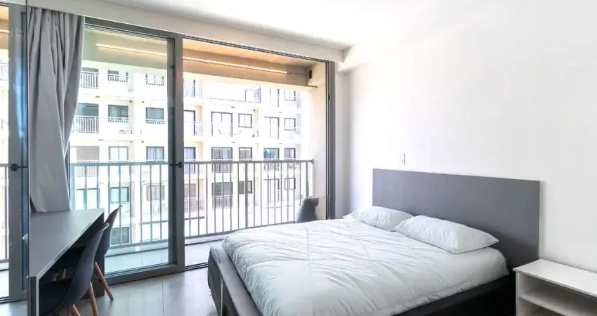 Studio para venda em indianópolis com 1 quarto, sendo 1 suíte, 22m²