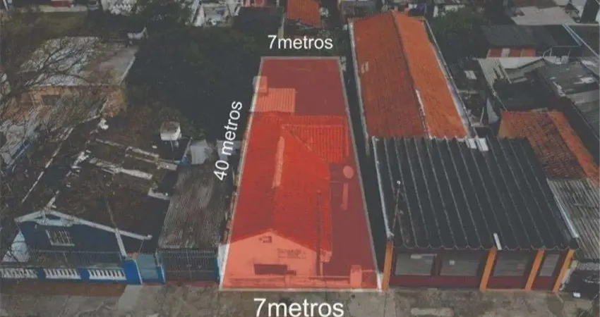 Terreno à venda na Rua Ouro Grosso, 871, Parque Peruche, São Paulo