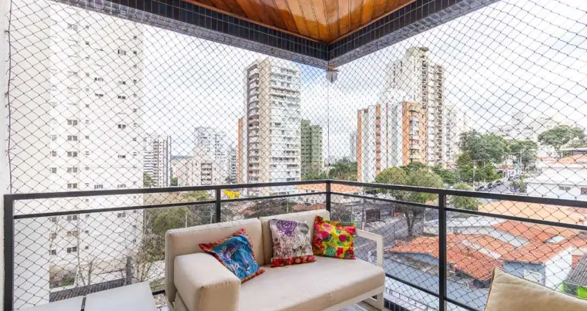 Apartamento tipo para venda em vila mascote com 3 quartos, sendo 3 suítes, 161m²
