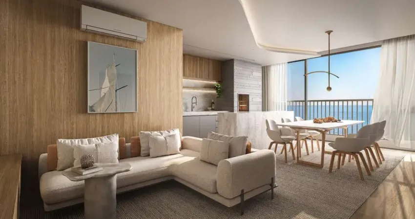 Frente Mar - 2 Suítes - 85m² - 1 Vaga - 18º Andar - Posição Leste