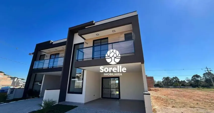 Sobrado com 3 dormitórios sendo uma suíte à venda, 145 m² por r$ 980.000 - costeira - são josé dos pinhais/pr