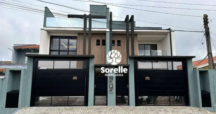 Sobrado com 3 dormitórios à venda, 225 m² por r$ 1.290.000 - afonso pena - são josé dos pinhais/pr