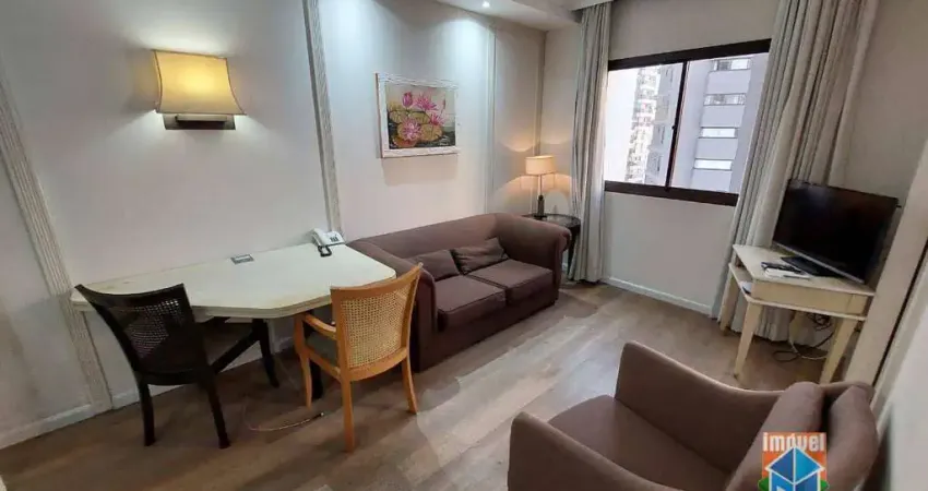 Flat com 1 dormitório para alugar, 30 m² por R$ 4.700,00/mês - Vila Olímpia - São Paulo/SP