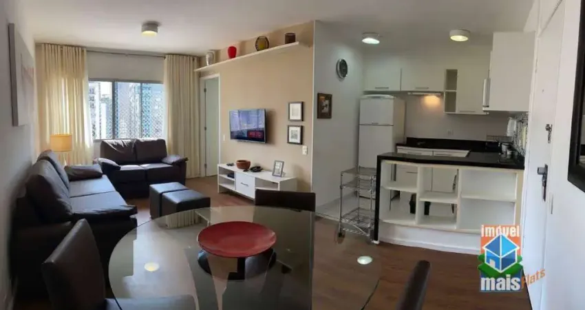Flat com 1 dormitório para alugar, 42 m² por R$ 6.000,00/mês - Itaim Bibi - São Paulo/SP