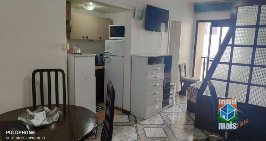 Flat com 1 dormitório para alugar, 30 m² por R$ 2.400,00/mês - Campos Elíseos - São Paulo/SP