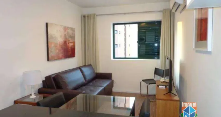 Flat com 1 dormitório para alugar, 34 m² por R$ 5.900,00/mês - Itaim Bibi - São Paulo/SP