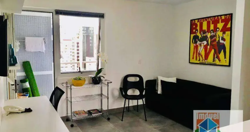 Flat com 1 dormitório para alugar, 38 m² por R$ 5.500,00/mês - Jardins - São Paulo/SP