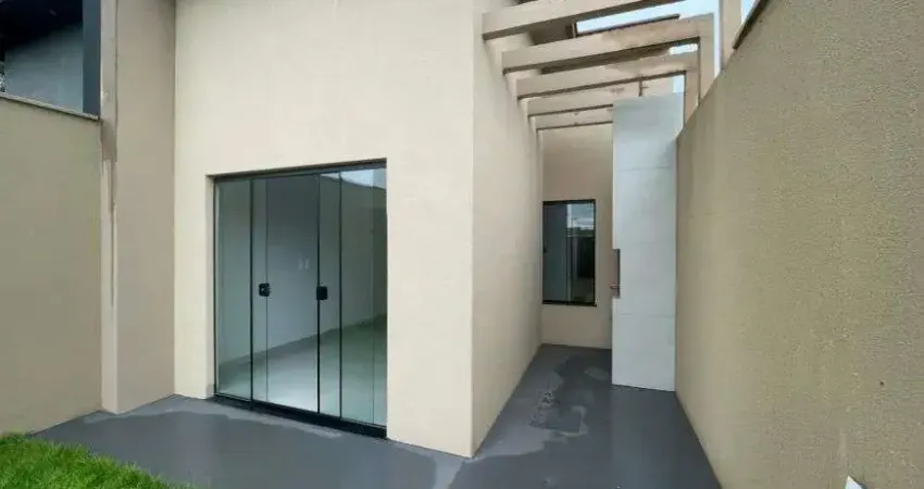 Casa à venda com espaço amplo, 2 quartos e 2 banheiros em Rio Verde -GO