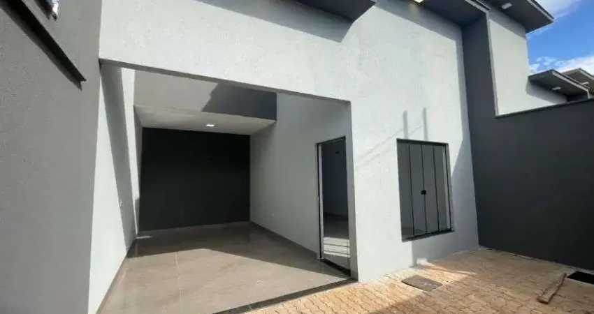 Casa à venda com espaço amplo, 3 quartos e armários embutidos em Rio Verde - GO