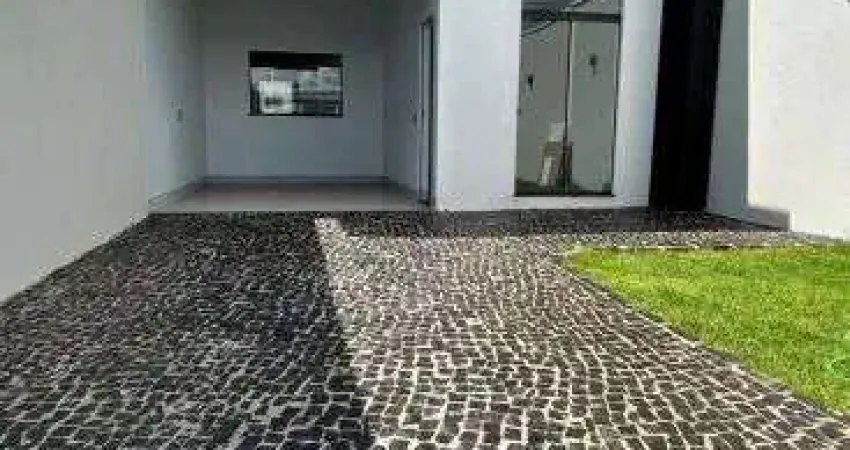 Casa à venda com espaço amplo, 3 quartos e estética moderna em Rio Verde - GO