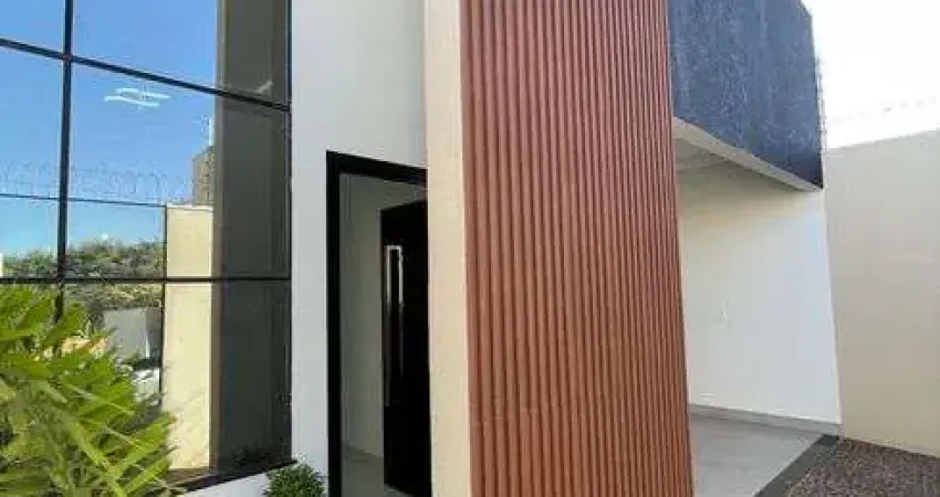 Casa à venda com churrasqueira, 3 quartos sendo 1 suíte em Rio Verde - GO