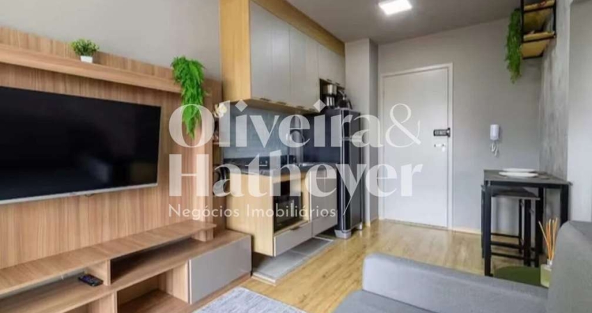 Flat com 1 quarto à venda na Avenida dos Carinás, 268, Indianópolis, São Paulo