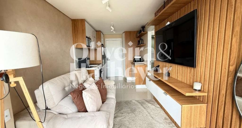 Flat com 1 quarto à venda na Rua Eleutério, 59, Brooklin Paulista, São Paulo