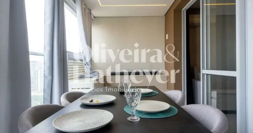 Flat com 1 quarto à venda na Rua Arizona, 250, Cidade Monções, São Paulo