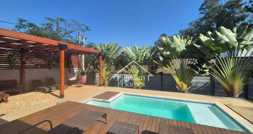 Casa com 4 dormitórios, 208 m² - venda por r$ 2.200.000,00 ou aluguel por r$ 13.424,00/mês - condomínio terras de santa teresa - itupeva/sp