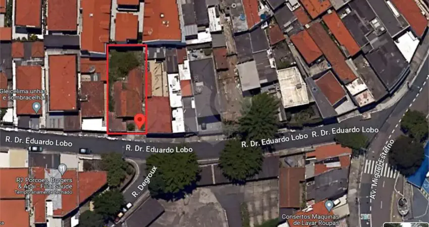 Terreno à venda na Rua Eduardo Lobo, Saúde, São Paulo