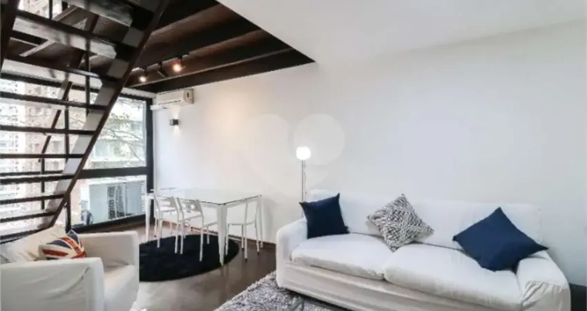 Apartamento para alugar com 1 quarto, sendo 1 suíte, no condomínio Loft Itaim Bibi, São Paulo - SP