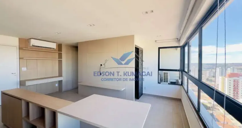 Apartamento para aluguel com 49 m² e 1 quarto em Vila Santa Tereza, Bauru - SP