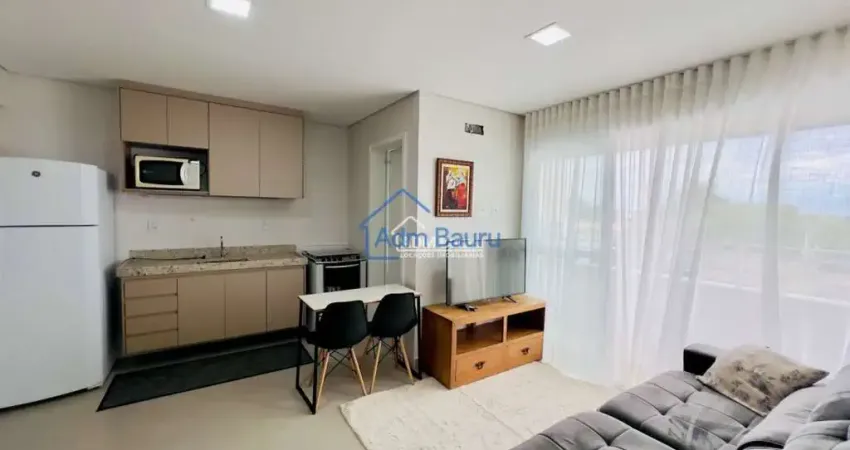 Apartamento para aluguel com 41 m² e 1 quarto em jardim infante dom henrique, bauru - sp