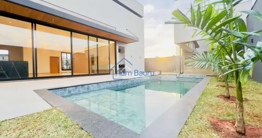 Casa em condomínio para venda com 720 m² e 4 quartos em alphaville, bauru - sp