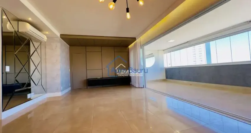 Apartamento para aluguel com 143 m² e 3 quartos em vila aviação, bauru - sp