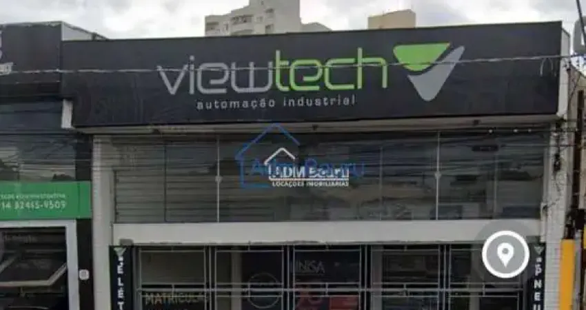 Salão para aluguel com 320 m² em vila santo antônio, bauru - sp