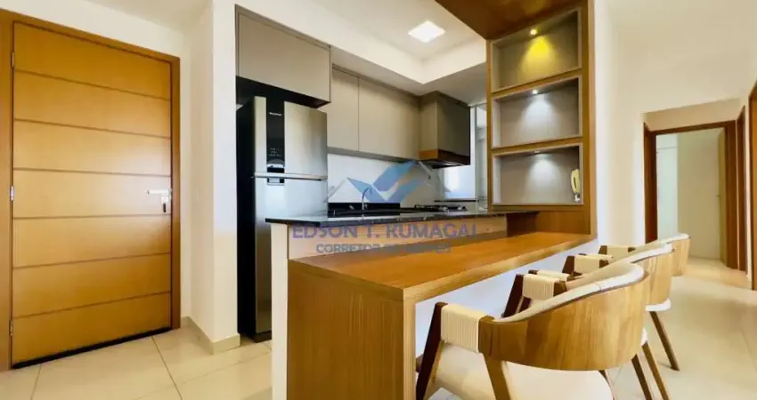 Apartamento para aluguel com 84 m² e 3 quartos em vila aviação, bauru - sp