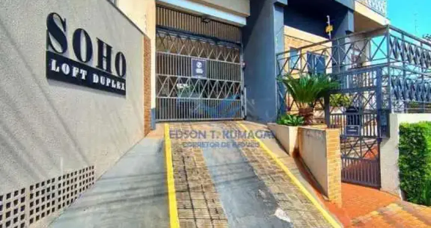 Apartamento duplex para aluguel com 50 m² e 1 quarto em vila nova cidade universitária, bauru - sp